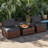 2-Person Outdoor Seating Group With Cushions-439680369
