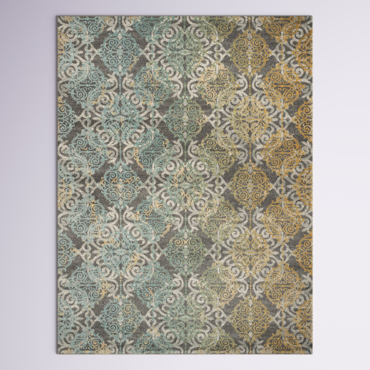 Allard Performance Damask Rug