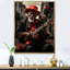«Kursk Red Cuban Singer II», reproduction sur toile-1205798916-1205798912