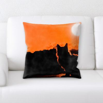 Coussin coucher de soleil