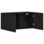 TV Cabinet Black Oak Engineered Wood-164846648