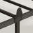 Heavy Duty Anti-Slip Metal Bed Frame with Side Baffles – Prevents Mattress from Sliding, No Box Spring Needed, Quiet & Sturdy Mattress Foundation-412087818
