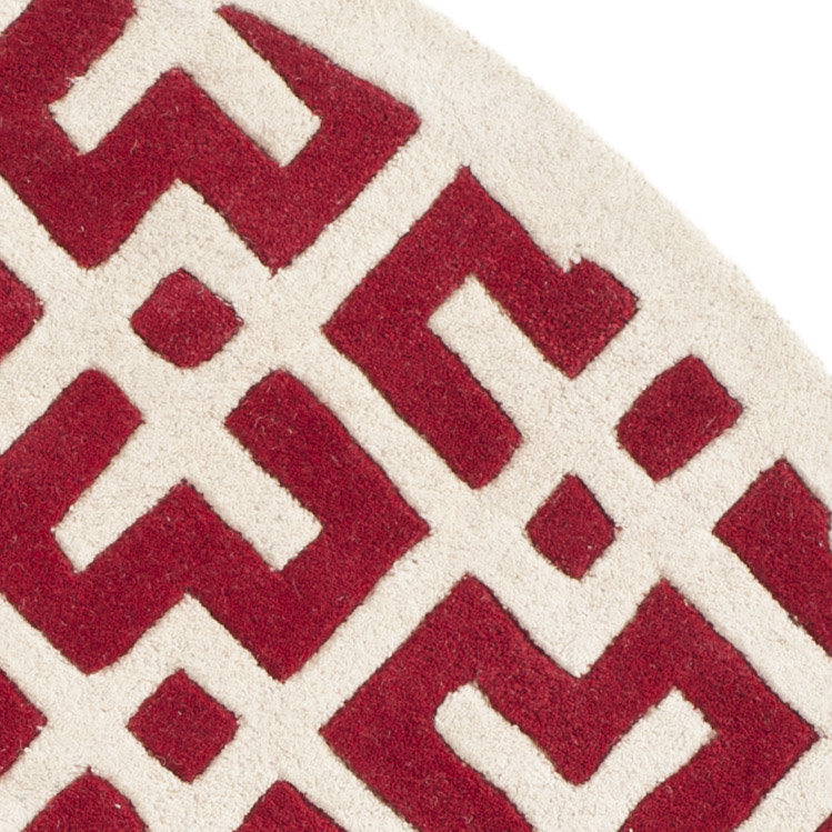 Teresita Hand Tufted Wool Geometric Rug