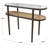 Chassidy 44'' Glass Top Console Table
