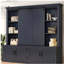 L'armoire d'entrée multifonctionnelle comporte des rails coulissants pour un grand espace de rangement, combinant astucieusement une unité de rangement avec un design d'entrée en forme d'arbre. Idéal pour les salons et les couloirs, bleu-533468527
