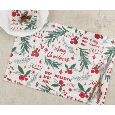 Napperon Holly Jolly