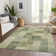 Machine Washable Indoor/Outdoor Christain ACN1261 Aloe Rug