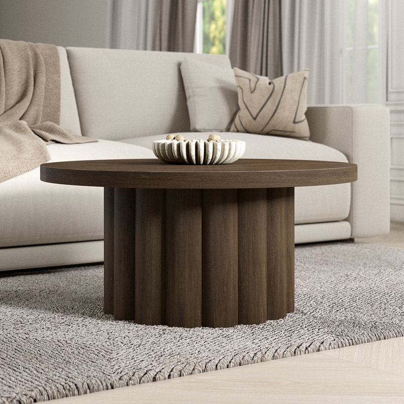 Table basse Olie, Brun
