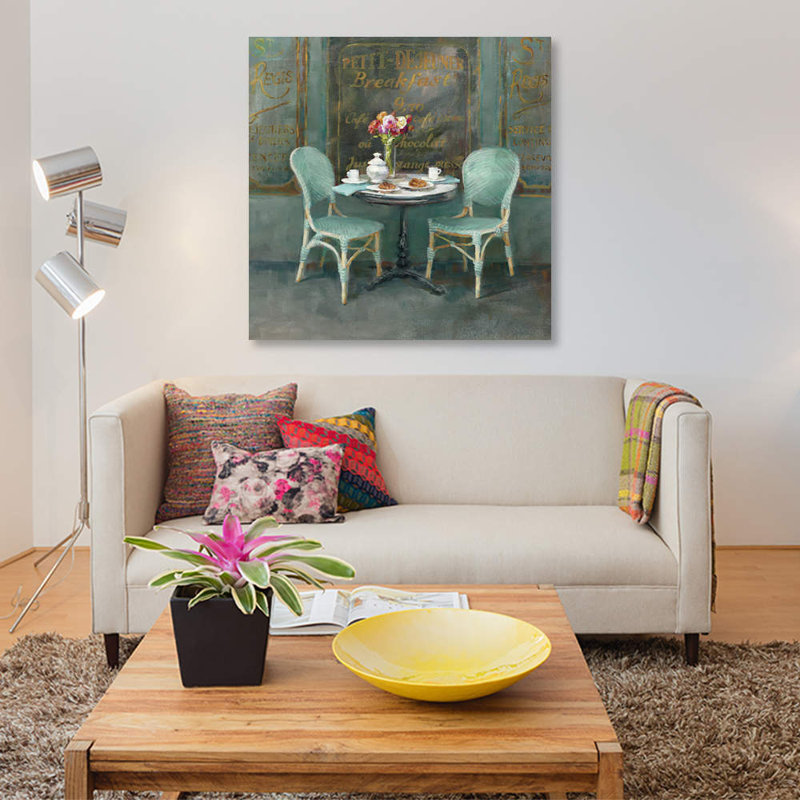 Joy Of Paris II by Danhui Nai - Print on Canvas, 66.04 cm H x 66.04 cm W x 1.91 cm D, No Frame