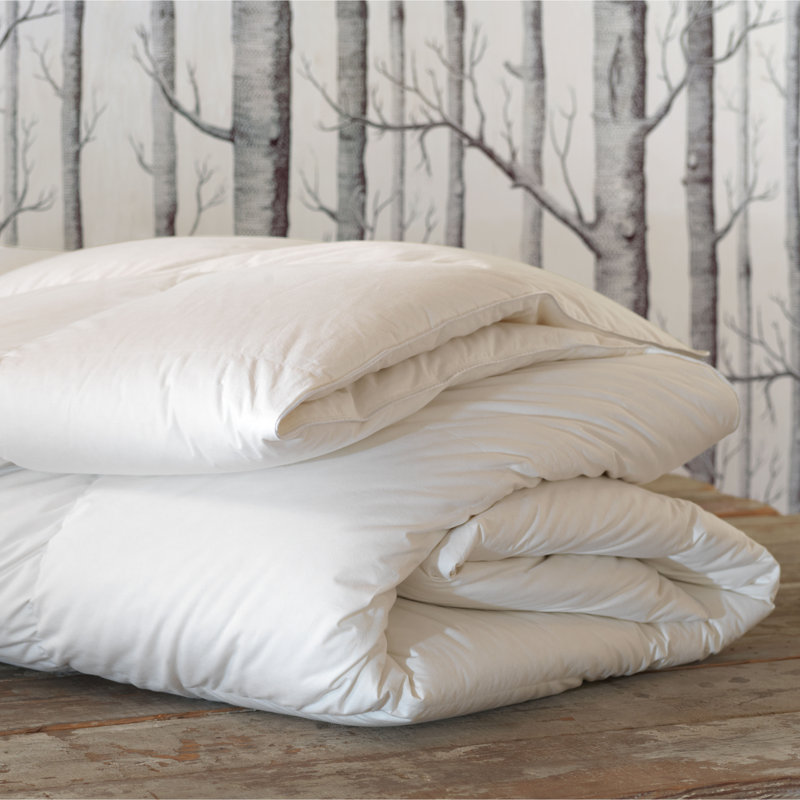 Twin White Down All Season Comforter