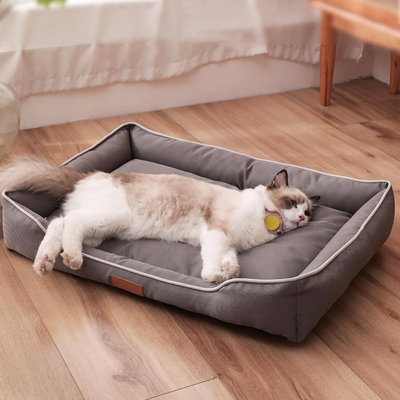 Waterproof Dog Cat Bed with Sides