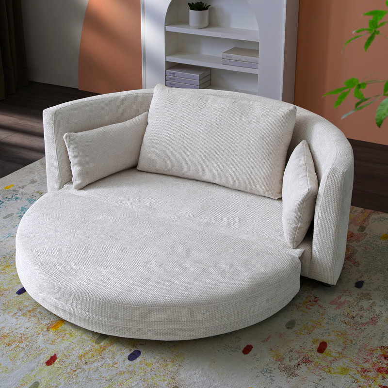 Lin beige réglable, canapé-lit à 3 places pour divers besoins, canapé-lit convertible à différentes positions, une expérience reposante, une chaise longue et un lit