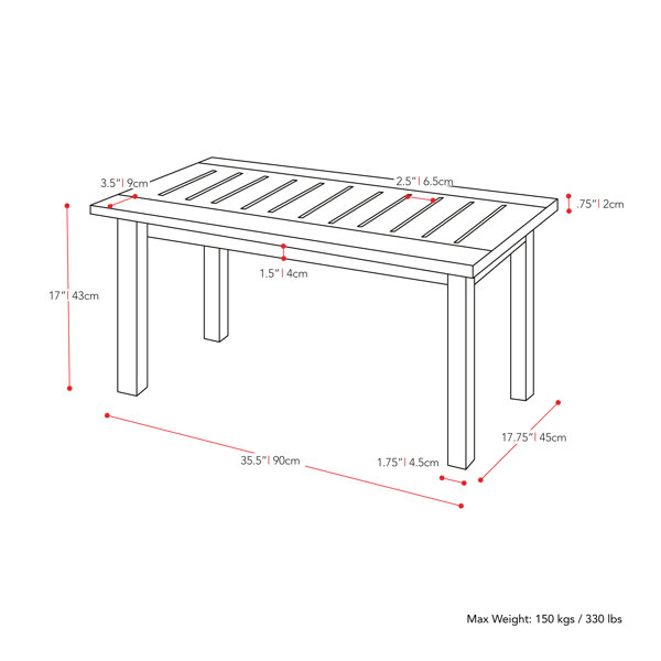 Dimensions du produit