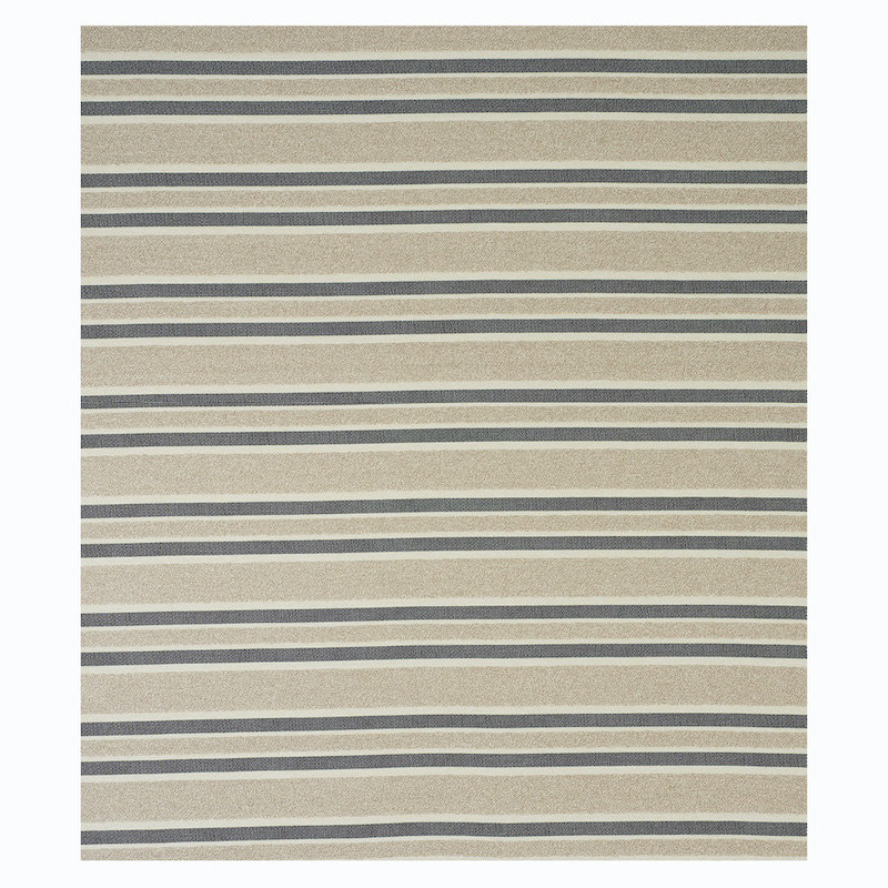 Ohara Stripe Indoor/Outdoor Fabric, Brown/ Neutral