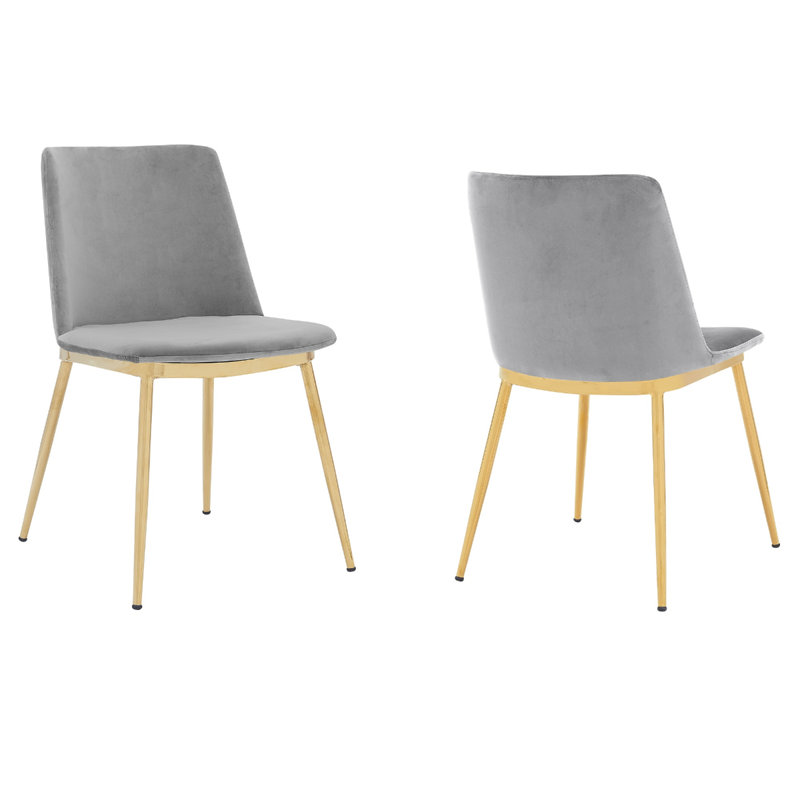Chaise d'appoint Tortez, Gris