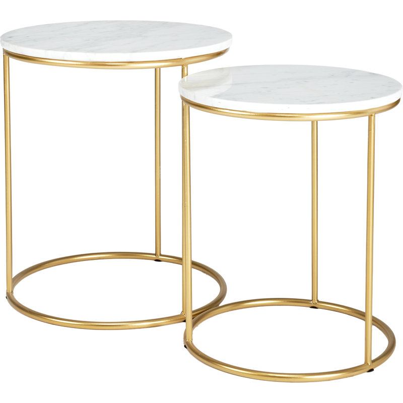 Milly Nesting Tables, White