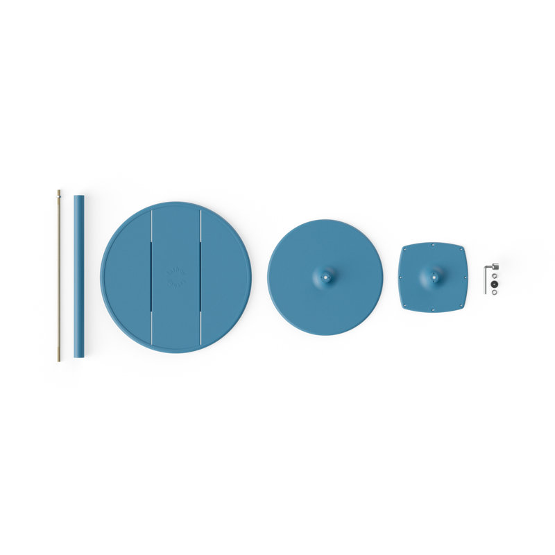 Fatboy® Fred's Bistreau - Anthracite, Wave Blue