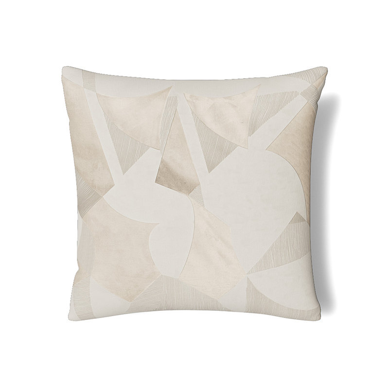 Clio Pillow Sham, Euro, Pearl