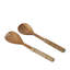 Ensemble de 2 salades en bois