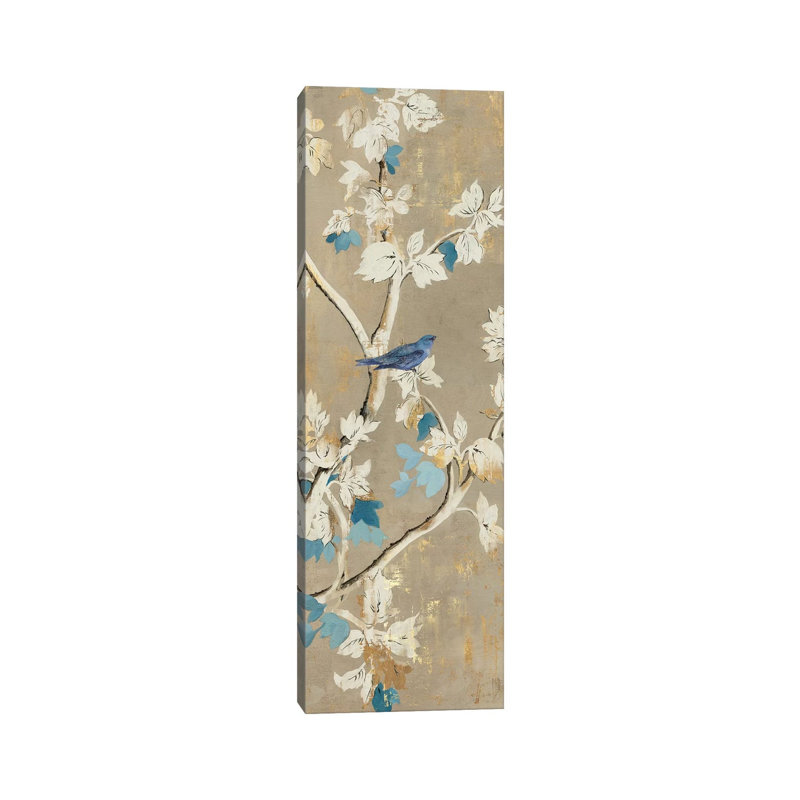 Free Song by Asia Jensen - Wrapped Canvas Panoramic Painting, 30.48 cm H x 91.44 cm W x 1.91 cm D