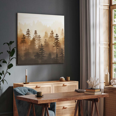«Forest at Golden Hour», reproduction sur toile