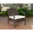 Patio Sense Bondi Armchair-Lightweight & Durable - Low Maintenance -Khaki Cushion Included - Mocha