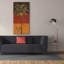  «Patterned Moroccan Palm 1» par Silvia Vassileva, art mural sur toile-286209855