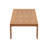 Naylor Solid Eucalyptus Wood Rectangular Outdoor Coffee Table with Slatted Tabletop