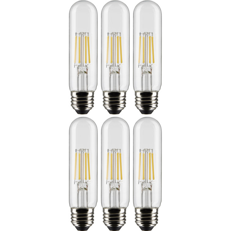 5,5 watts (50 watts équivalents), DEL T10, ampoule à intensité variable, culot moyen E26 (standard)