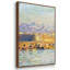 La baie d'Antibes, 1888, reproduction sur toile 3 pièces-392447320-392447323