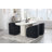 Linen Upholstered Barrel Back Dining Chair-106815343