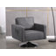 Fauteuil club pivotant 30,5 pouces Deysia-87386620