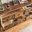 Console en bois de style américain.-1132165258