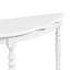 Console en forme de demi-lune de 42 po avec plateau et pieds ouverts-95431970