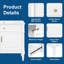 Meuble-lavabo 36 po avec lavabo, blanc-1649276607