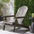 Rustic Style Foldable Chair, Gray, Made From Wood For Outdoor Comfort Gray Enjoyable Time-1034330593