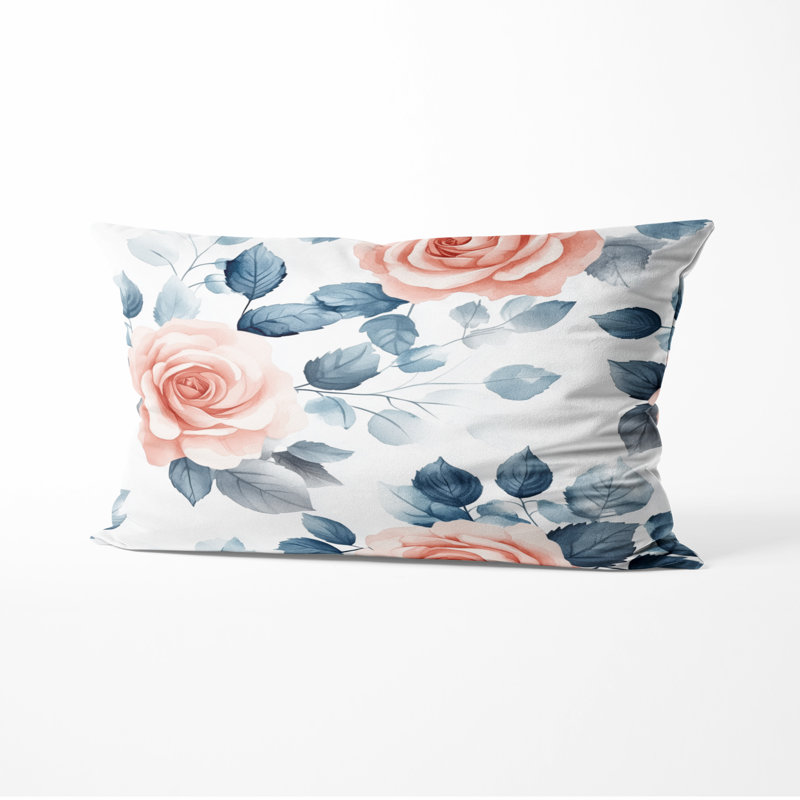 Coussin Floral, H 12 po x l 20 po