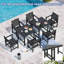 Ensemble repas de patio 7 pièces Bensley-365136395