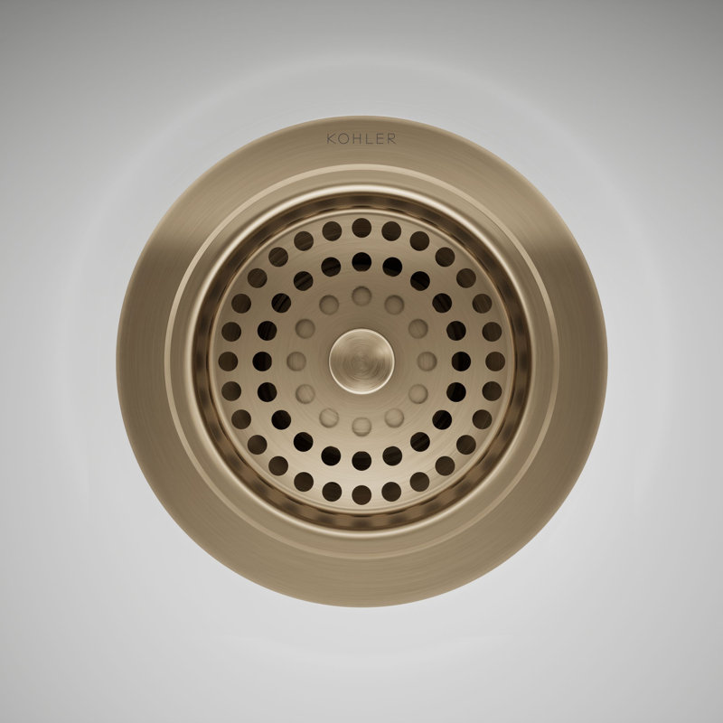 Duostrainer Basket Strainer, Vibrant Brushed Bronze