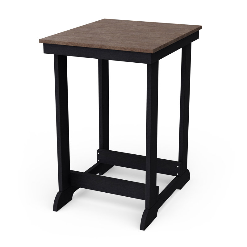 Table de comptoir Heritage, Brun Tudor / noir
