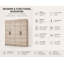 Nitra 4 Door Wardrobe-59342076