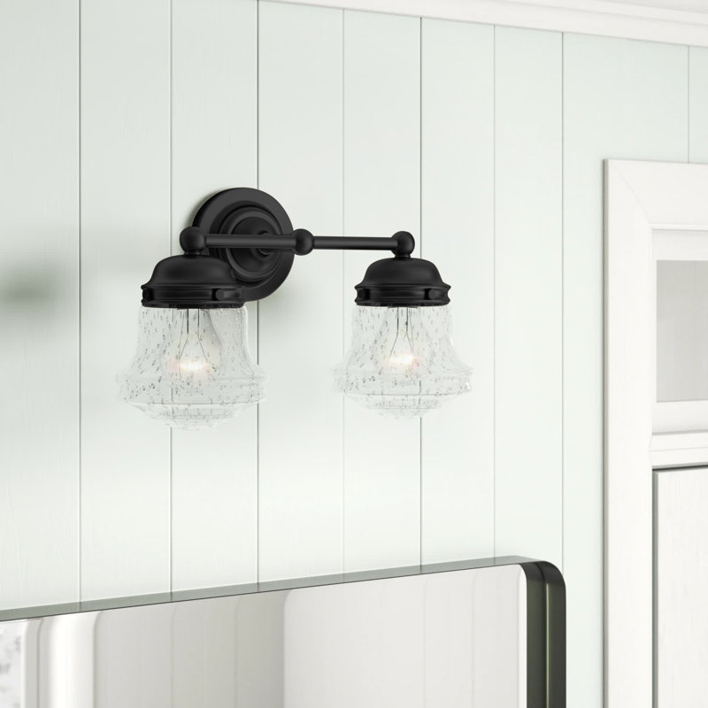 Lucas 2 - Light Dimmable Vanity Light, Matte Black