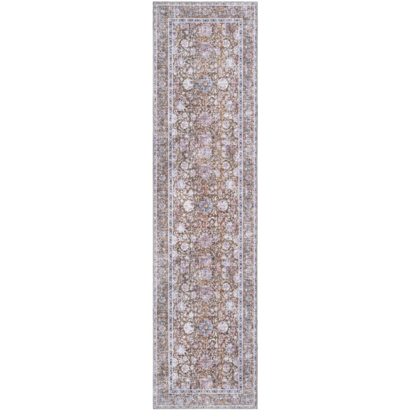 Tapis de couloir contemporain Hugley, Tapis de couloir 2 pi 7 po x 10 pi