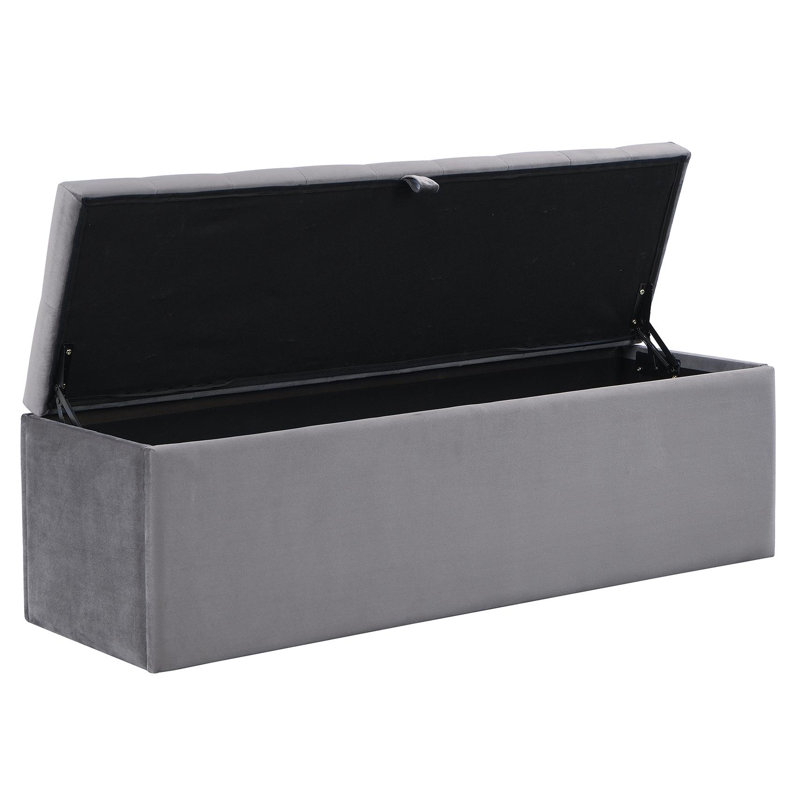 Zoe Upholstered Ottoman Storage Bed