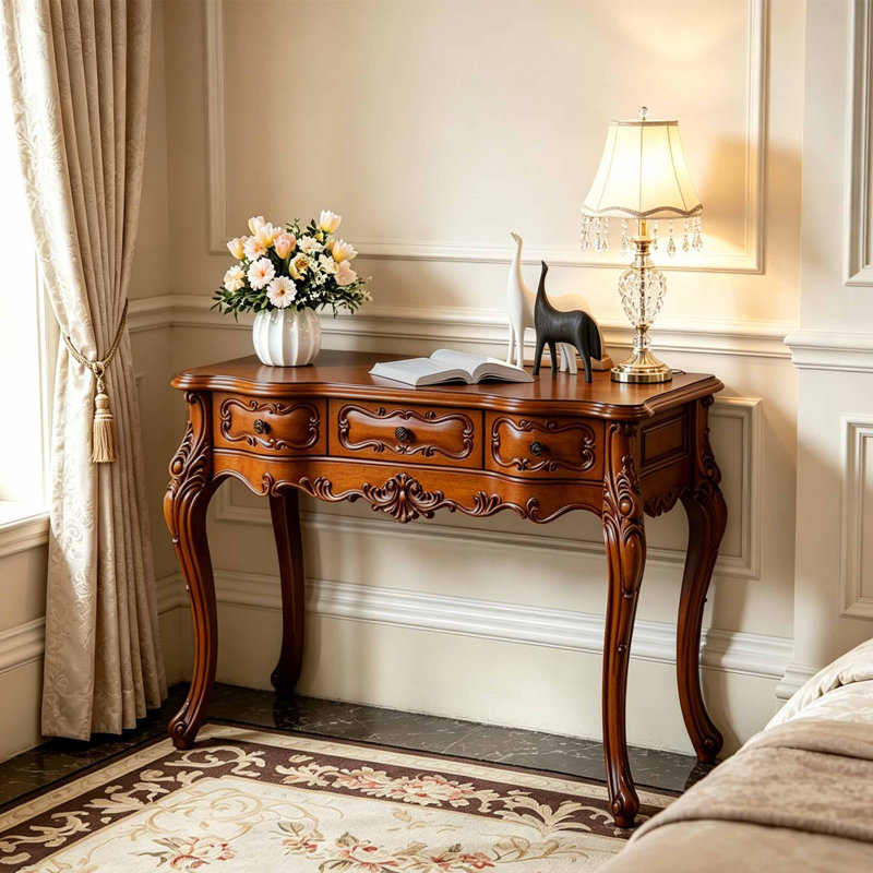 Coiffeuse d'intérieur luxueuse de style européen