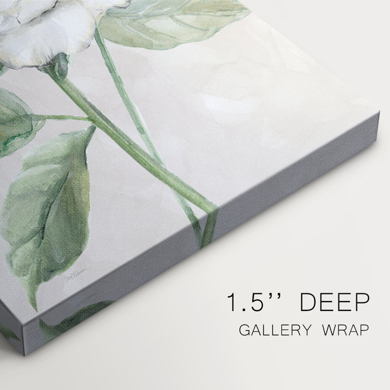 Garden Elegance I -Galerie enveloppée Cavas, H 36 po x l 24 po