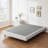 9" High Profile Metal Box Spring with Fabric Cover, Heavy Duty Mattress Foundation, Easy Assembly, King Size-1936635816