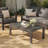 Tatisha 9-Person Aluminum Outdoor Conversation Set with Olefin Cushions-1408362327-1344655234