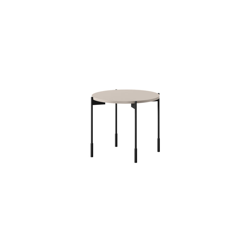 Four Leg Coffee Table, Cashmere, 40cm H x 49cm L x 49cm W