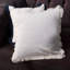 Ashippun White Square Cushion Cover-627883499